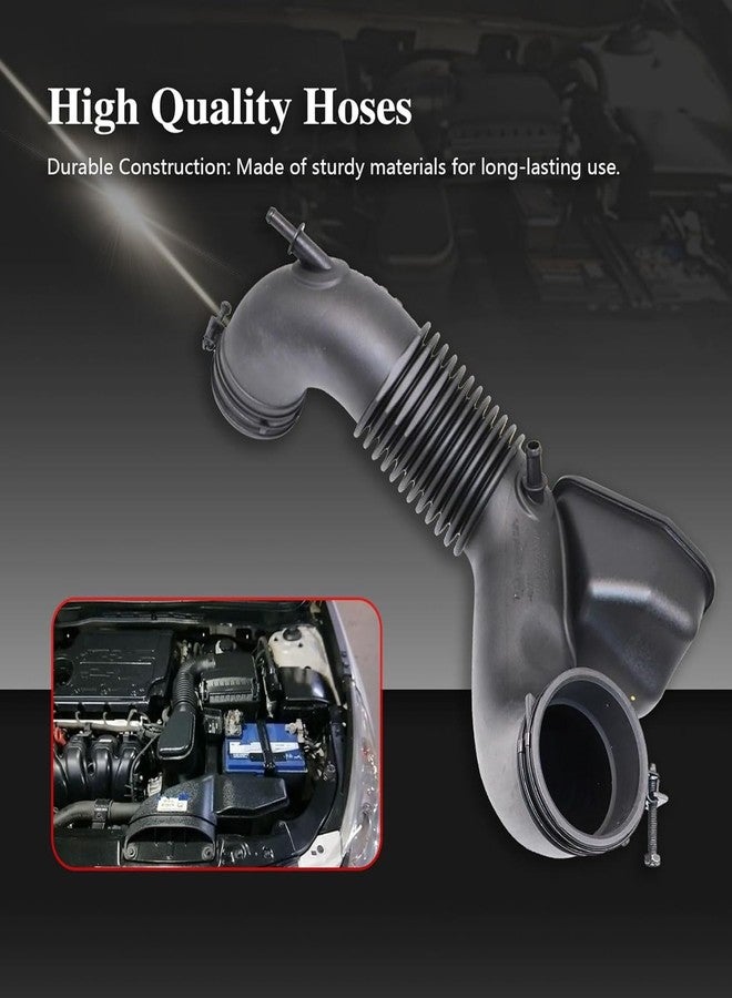 FZJDSD 1PC Air Cleaner Intake Tube Hose 28130-3S160 281303S160 Compatible with Hyundai Sonata 2.4L 2011-2014 Compatible with KIA Optima 2.4L 2011 2012 2013 2014 2015 - Image 4