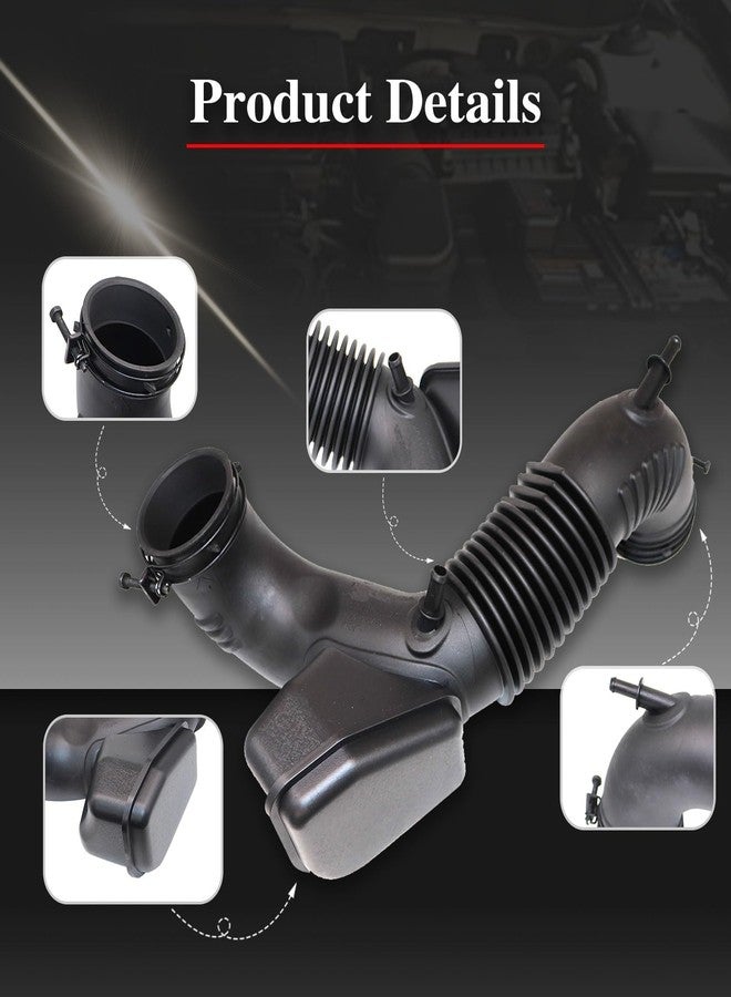 FZJDSD 1PC Air Cleaner Intake Tube Hose 28130-3S160 281303S160 Compatible with Hyundai Sonata 2.4L 2011-2014 Compatible with KIA Optima 2.4L 2011 2012 2013 2014 2015 - Image 5