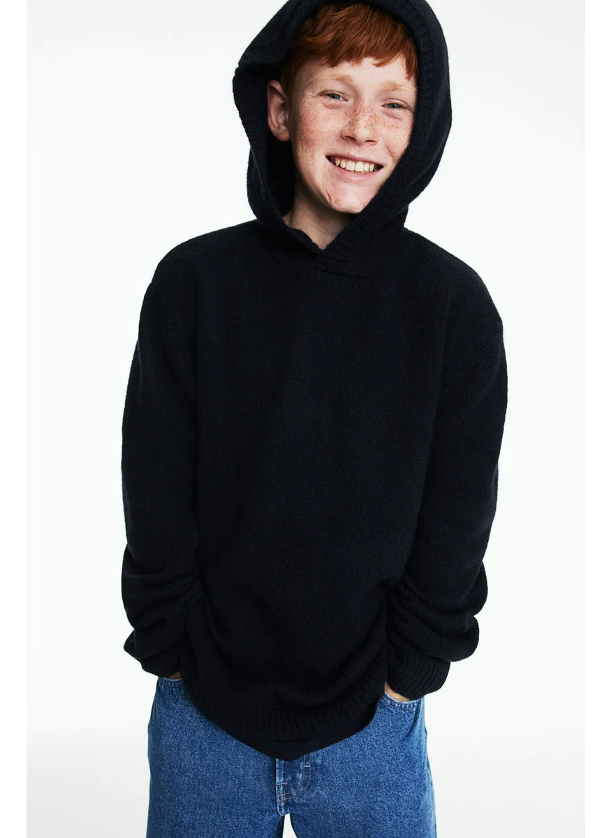H&M Fine-Knit Hoodie