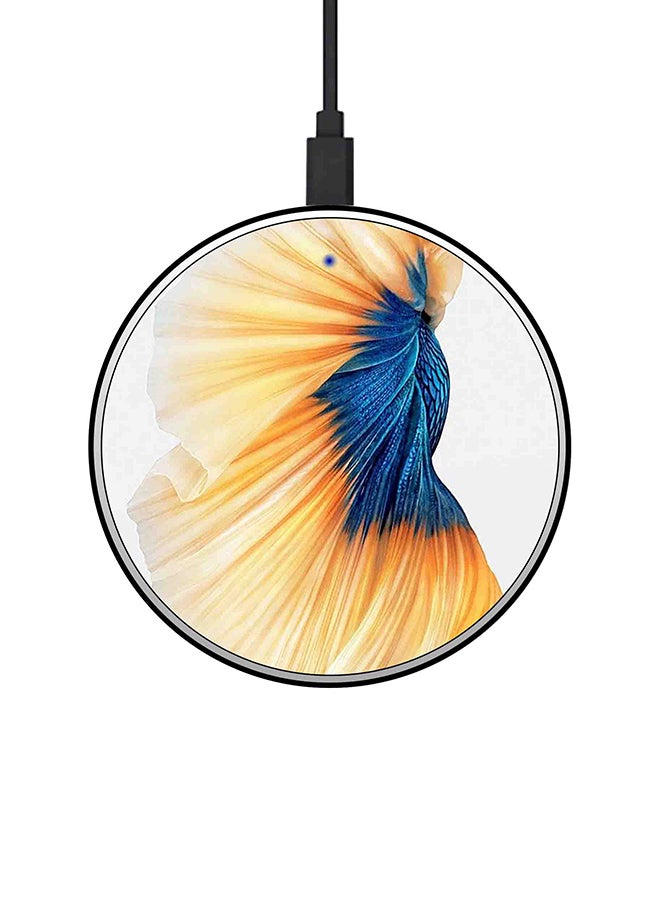 ثيودور شاحن لاسلكي سريع رفيع للغاية بقدرة 15 وات متعدد الألوان - Image 1