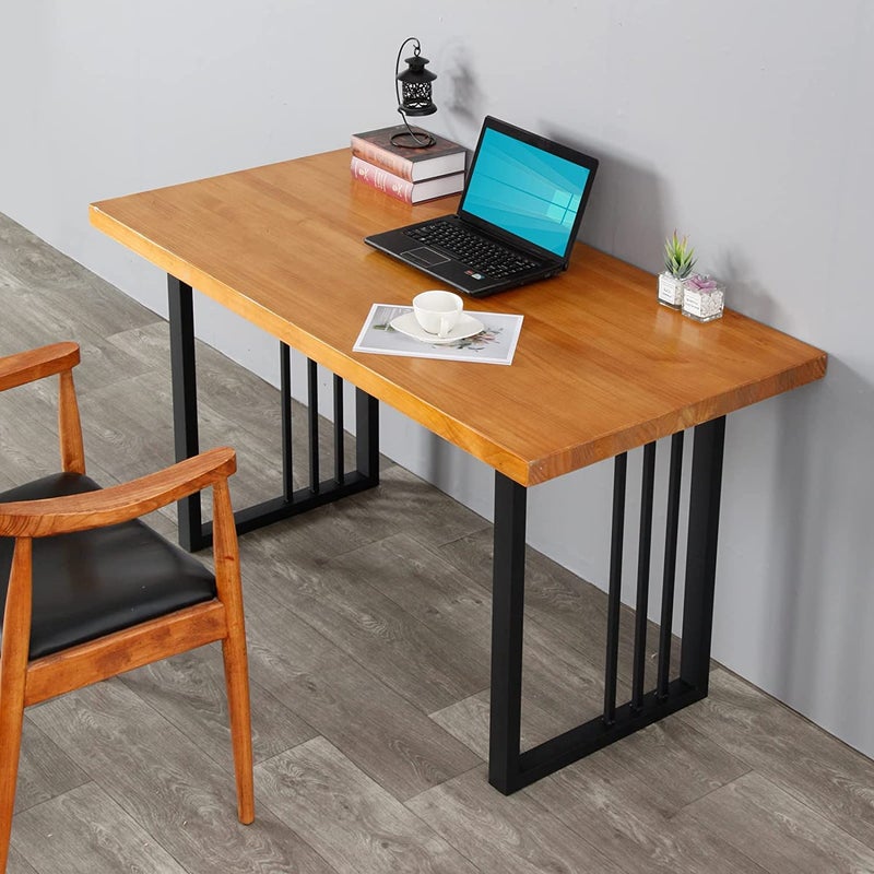 Cartvilla Cartvilla Metal Furniture Table Legs 28Hight 20 Wide Black Heavy Duty Table Legs for DIY Coffee Table Modern Desk Legs Industrial Rustic Duty Square Tube Desk Legs Set of 1 - Image 3