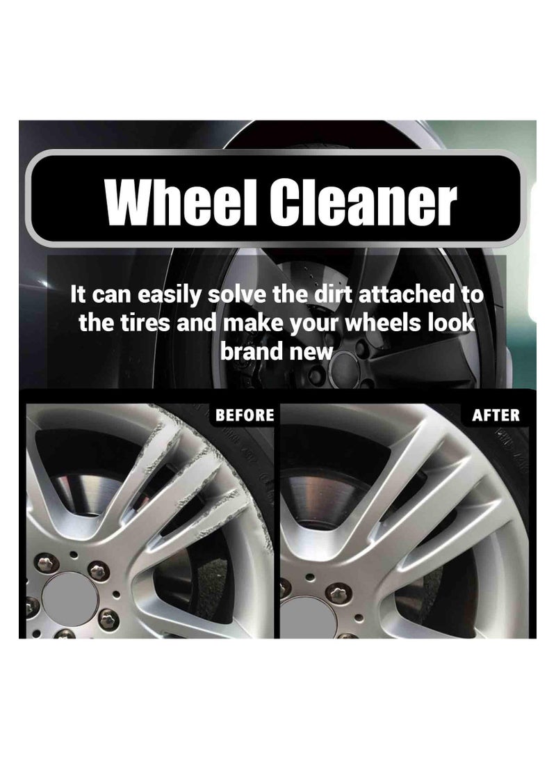 SYOSI Brake Bomber Wheel Cleaner | Powerful Non-Acid Formula for Cleaning Wheels & Tires | Safe on Alloy, Chrome, & Painted Surfaces | Effortless Brake Dust & Dirt Removal | 120ml (1PCS) - Image 5