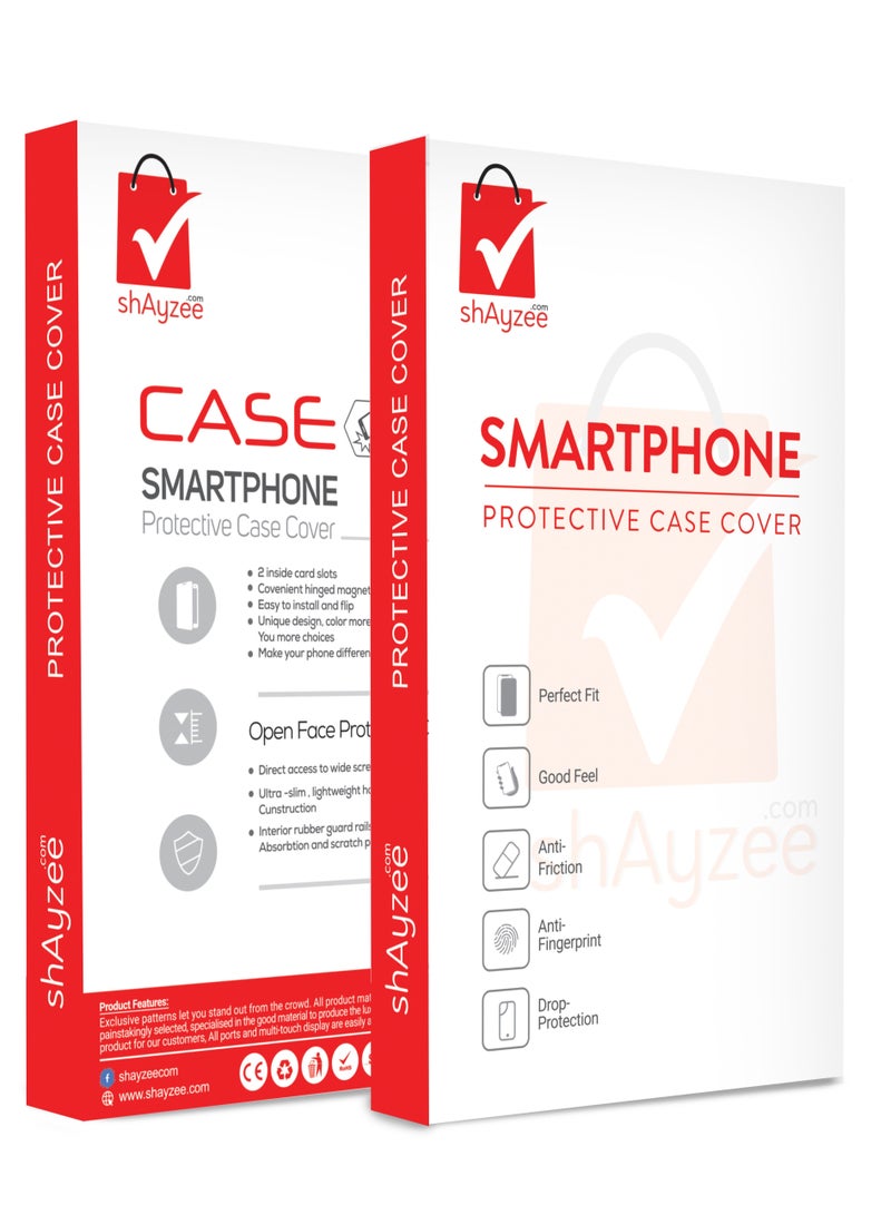 shAyzee Protective Case Cover With Screen Protector For Apple iPhone X Clear - Image 2