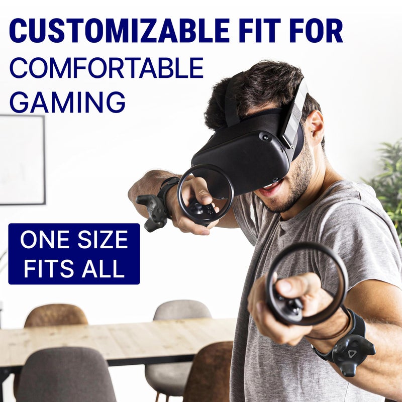 Skywin 1 Waist Belt and 2 Hand Strap for VR Trackers - Vive Tracker Straps for HTC Vive 3.0, 2.0 & Ultimate - Secure and Comfortable Full Body Tracker (Trackers Not Included) - Image 2
