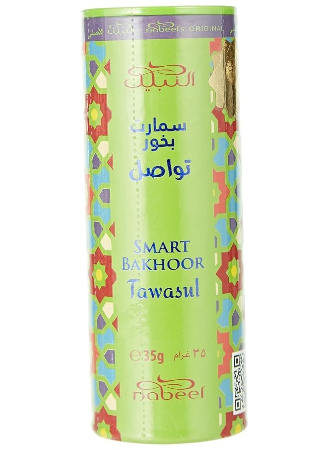 erorex Nabeel Al Smart Bakhoor Tawasul 35Gms Incense Cubes 1 Count  - Image 1