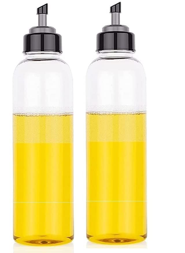 Stewit® Oil Dispenser 1 Litre Cooking Oil Dispenser Bottle Oil Container Kitchen Accessories Items Kitchen Tools (Pack of 2-1000 ml) - Image 1