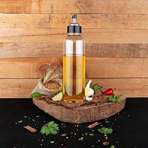 Stewit® Oil Dispenser 1 Litre Cooking Oil Dispenser Bottle Oil Container Kitchen Accessories Items Kitchen Tools (Pack of 2-1000 ml) - Image 4
