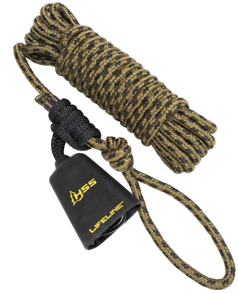 Hunter Safety System Non-Reflective Lifeline for Tree-Stand Hunting Safety Harness, Single - Image 1
