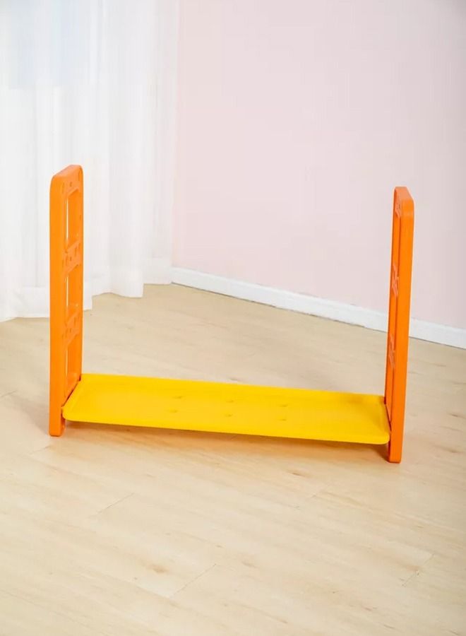 JSAITOYS Plastic Household Bedroom Colorful Pe Kids Book Shelf Storage Toy Cabinet - Image 3