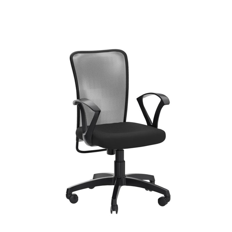 ROSE Sigma Mesh MidBack Ergonomic Office Chair  3Years Warranty Included  Adjustable Lumbar Support  Revolving Chair Black - Image 5