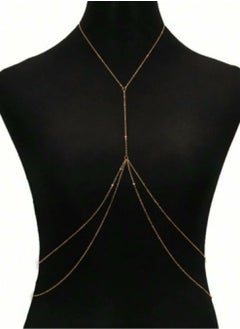 RA accessories Women's Unique  Body Chain Golden -Belly Chain  - Image 1