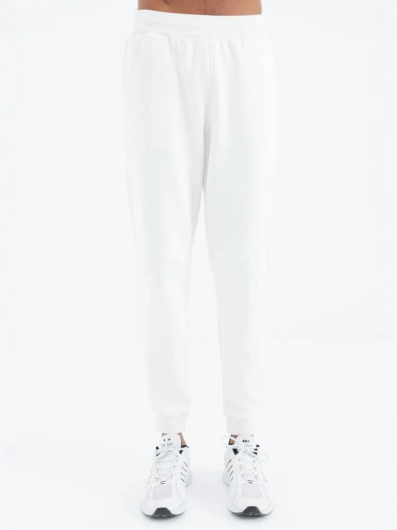 تومي لايف TOMMY Men's Relaxed Fit Fleece Sweatpants