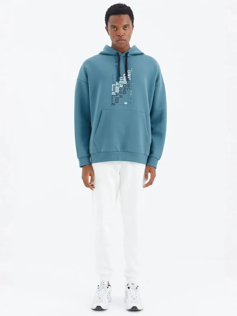 تومي لايف TOMMY Men's Relaxed Fit Fleece Sweatpants