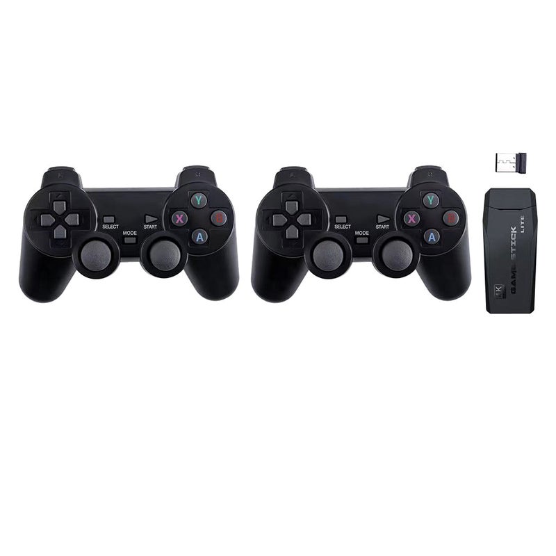 M8 Wireless Game Console 2.4G HD Arcade PS1 Home TV Mini Game Console U Bao Retro Game Console Wireless Gamepad Controller M8 32G (new package) - Image 1