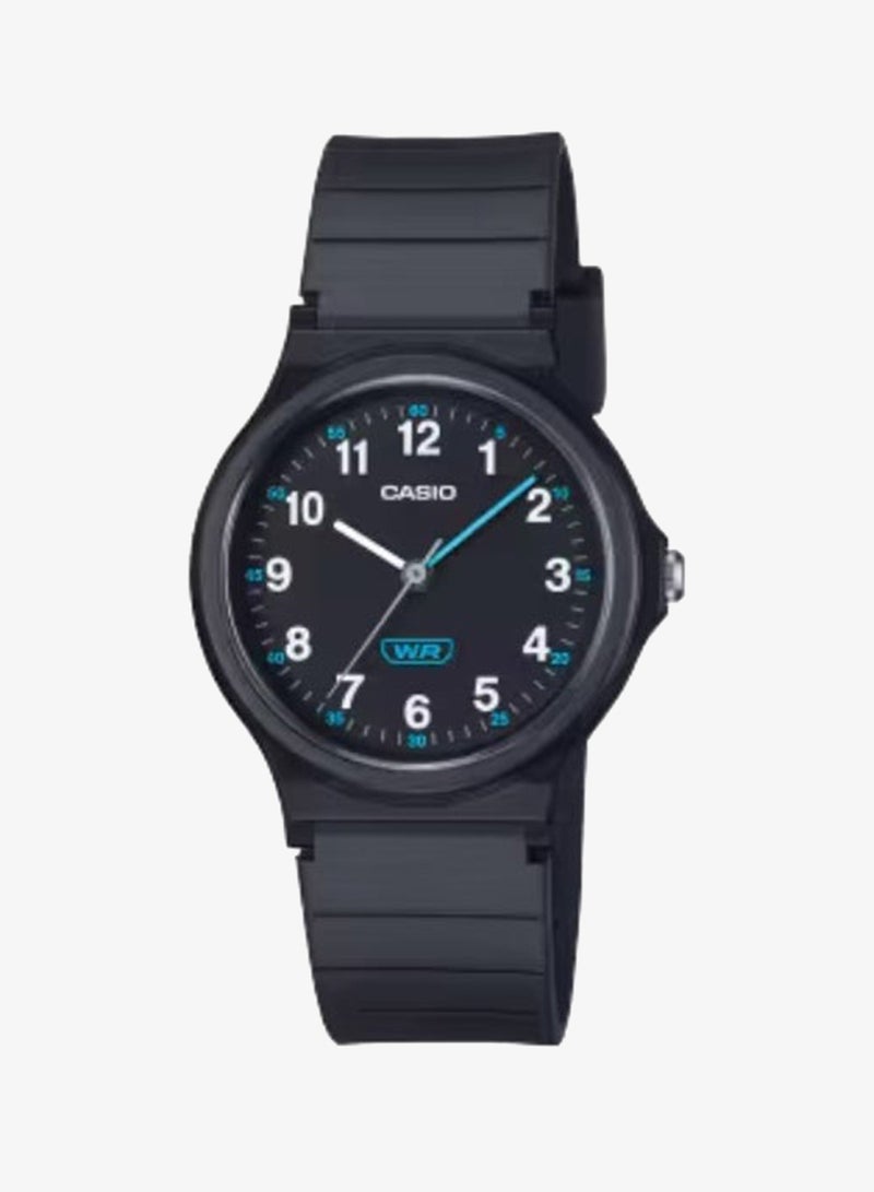 CASIO Unisex Resin Analog Watch LQ-24B-1BDF - 31.5 mm - Image 1