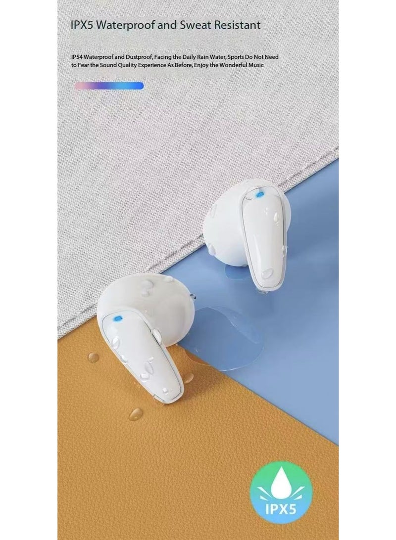 General Classic Earbuds Bluetooth Headphones Long Life Battery Digital Display Lightweight and comfortable HiFi Sound Bluetooth 5.3 IP54 Water Resistance Sweat Resistance Dust Resistance  - Image 4