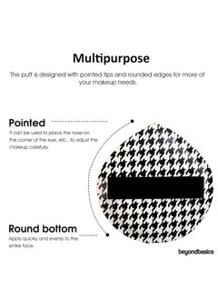 Beyond Basics Beyond Basics Makeup Powder Puff Soft Cotton Makeup Puff Reusable Face Powder Sponges with Strap for Loose Powder Make Up Sponge for Face Foundation - Cream - Liquid - Concealer and Powder  - Image 5