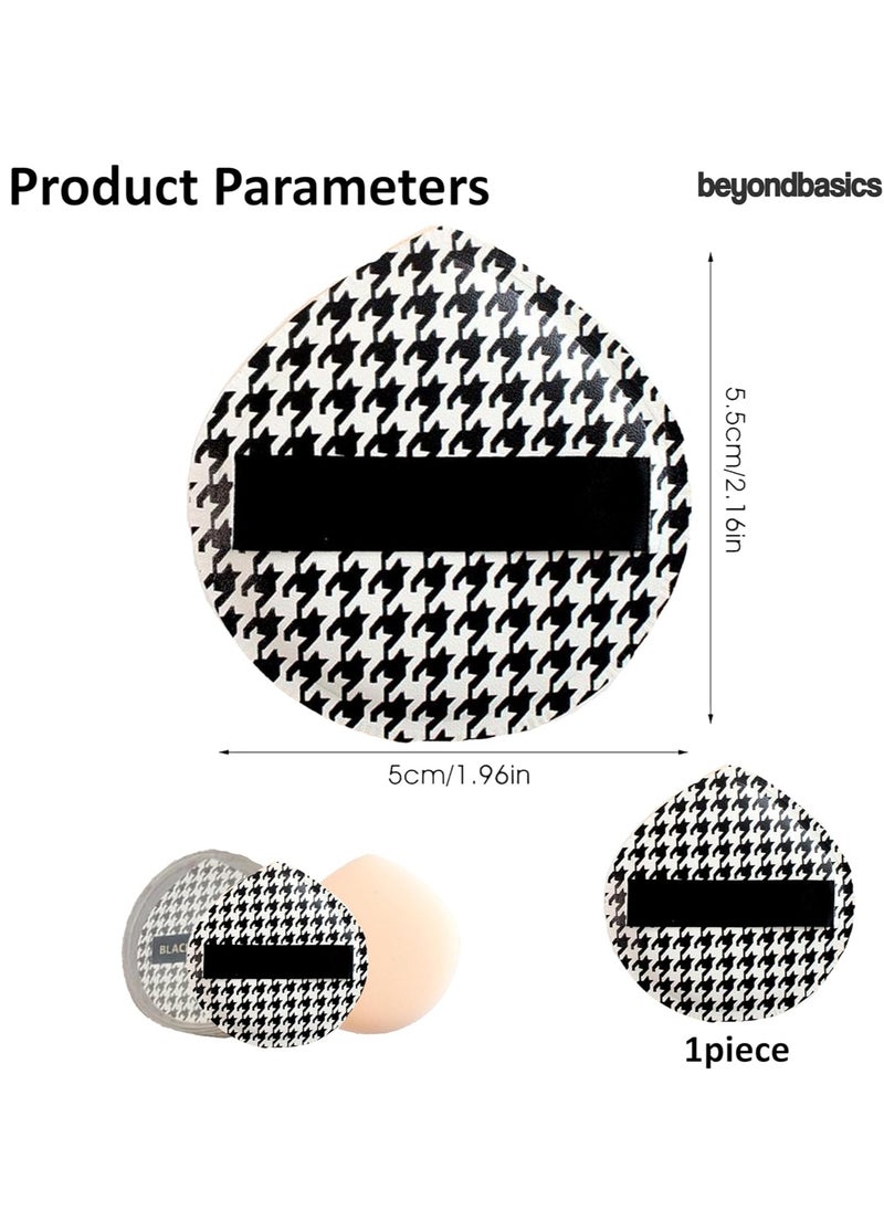 Beyond Basics Beyond Basics Makeup Powder Puff Soft Cotton Makeup Puff Reusable Face Powder Sponges with Strap for Loose Powder Make Up Sponge for Face Foundation - Cream - Liquid - Concealer and Powder  - Image 4