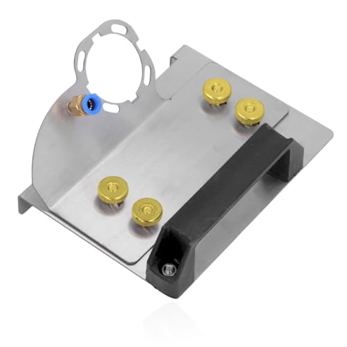 Homdum 45 Degree Tile Chamfering Tool, Angle Grinder Stand for 45 Tile Cutting, Tile Cutter Tools Compatible with 100-Type Angle Grinders, Angle Grinder Attachments for Chamfering. - Image 1