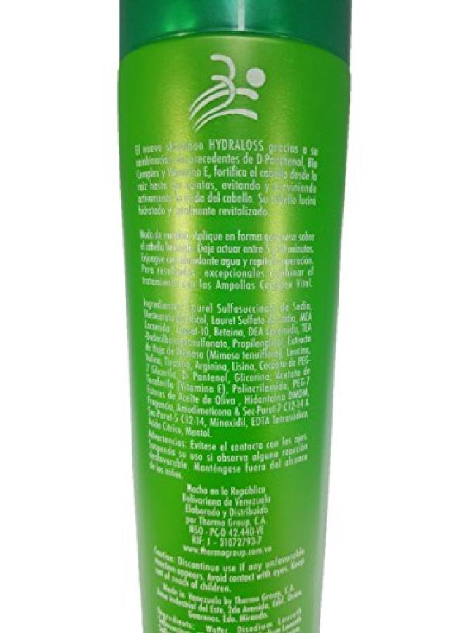 Kleravitex Hair Loss Hair Regrowth Shampoo Hydraloss Prevents And Controls Hair Loss Promotes Growth 10.14 Oz. With Tocopherol Sulfate Free Antihair Loss Shampoo For All Hair Types  - Image 4