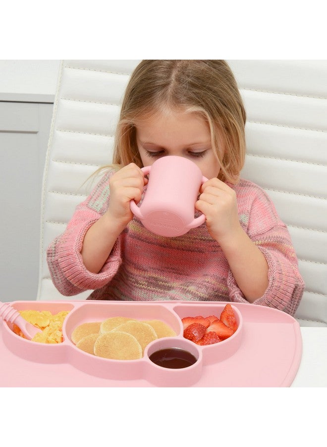PrimaStella Silicone Baby & Toddler Training Cup with Handles - Sippy Cup for 1 Year Old - Toddler Cups (Rainbow Swirl) - Image 5