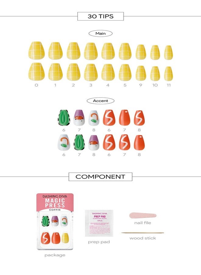 داشينج ديفا داشينغ ديفا ماجيك بريس | أظافر تدوم طويلاً | أظافر لاصقة (لا يمكننا التوقف) - Image 4