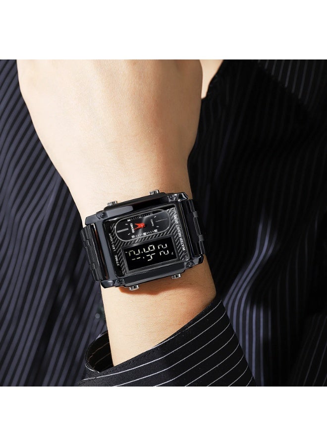 Wristwatches, 1868 Men Watch Professional Water Resistant Display Movements GMT Time Multifunctional Luminous Digital Watch - Image 2
