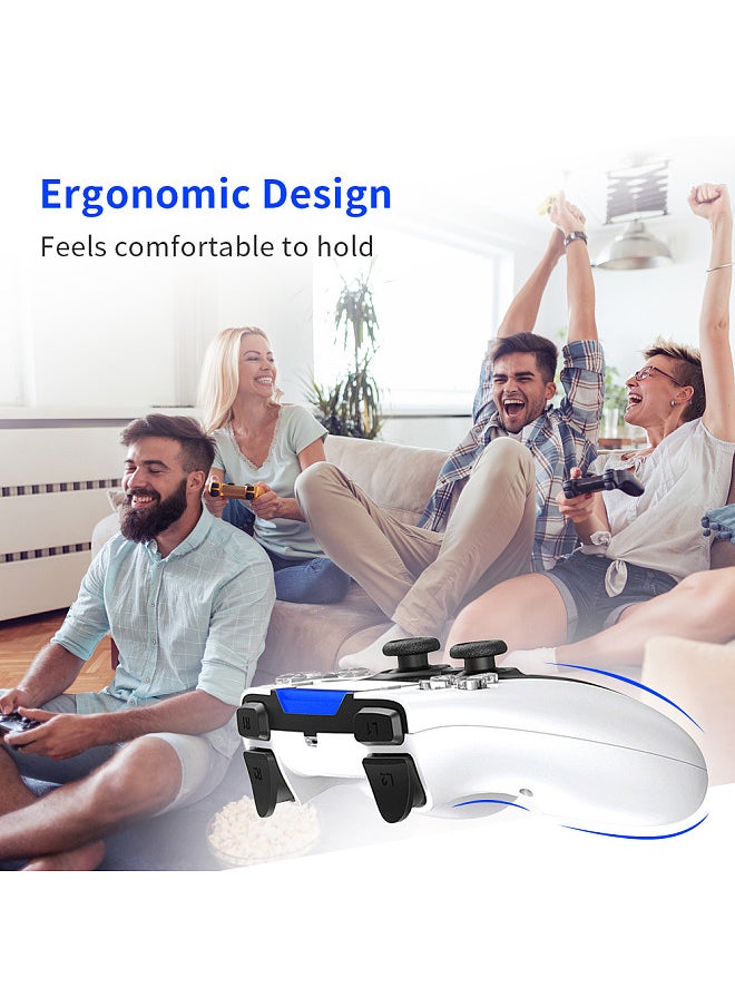 Wirelessly Controller BT Gamepad Game Controller Dual Vibration 6-Axis Sensor Replacement for Sony PS4 Controller PlayStation 4