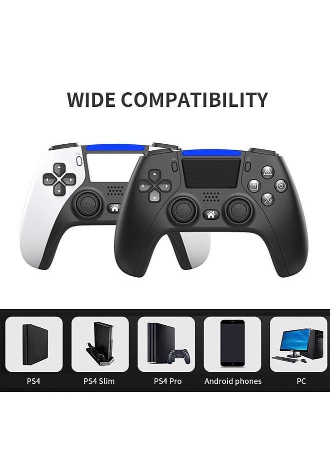 Wirelessly Controller BT Gamepad Game Controller Dual Vibration 6-Axis Sensor Replacement for Sony PS4 Controller PlayStation 4