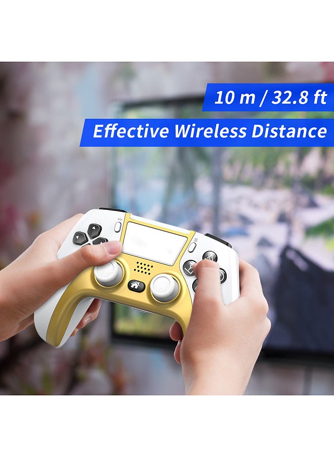 Wirelessly Controller BT Gamepad Game Controller Dual Vibration 6-Axis Sensor Replacement for Sony PS4 Controller PlayStation 4