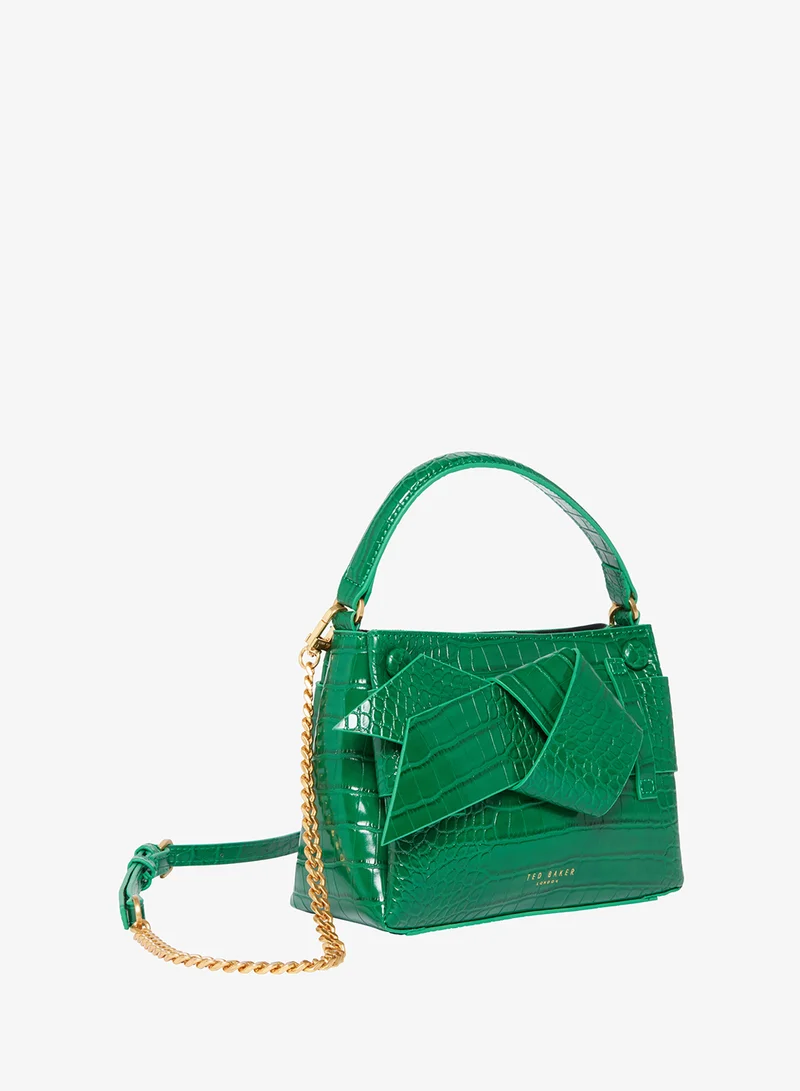 تيد بيكر Knot Bow Mini Top Handle crossbody Bag