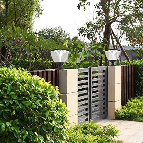 Epyz Solar Gate Pillar Light Outdoor Waterproof Square Shape,2600mah Battery, 3 Type of Lights, Application for Fence, Garden, Wall, Outdoor [ 72LED, Multicolour ] - Image 3
