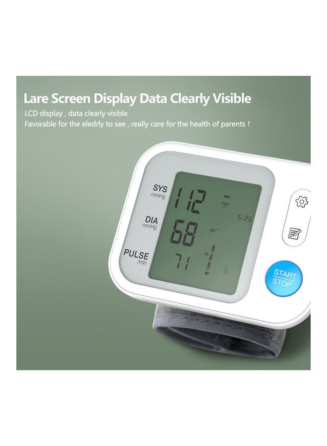 نيبمينينت جهاز قياس ضغط الدم محمول ويوضع حول المعصم بشاشة LCD - Image 4