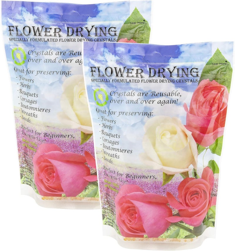 Dry-Packs Flower Drying Crystals, 1.5-Pound, Pack of 2 - Image 1