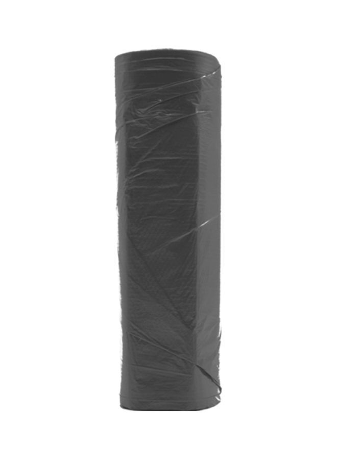 NIBEMINENT 5-Roll Disposable Garbage Bag Set Black 25x16x3millimeter 
