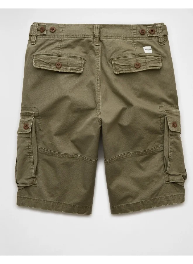 American Eagle AE Flex Lived-In Longer Length Cargo Short