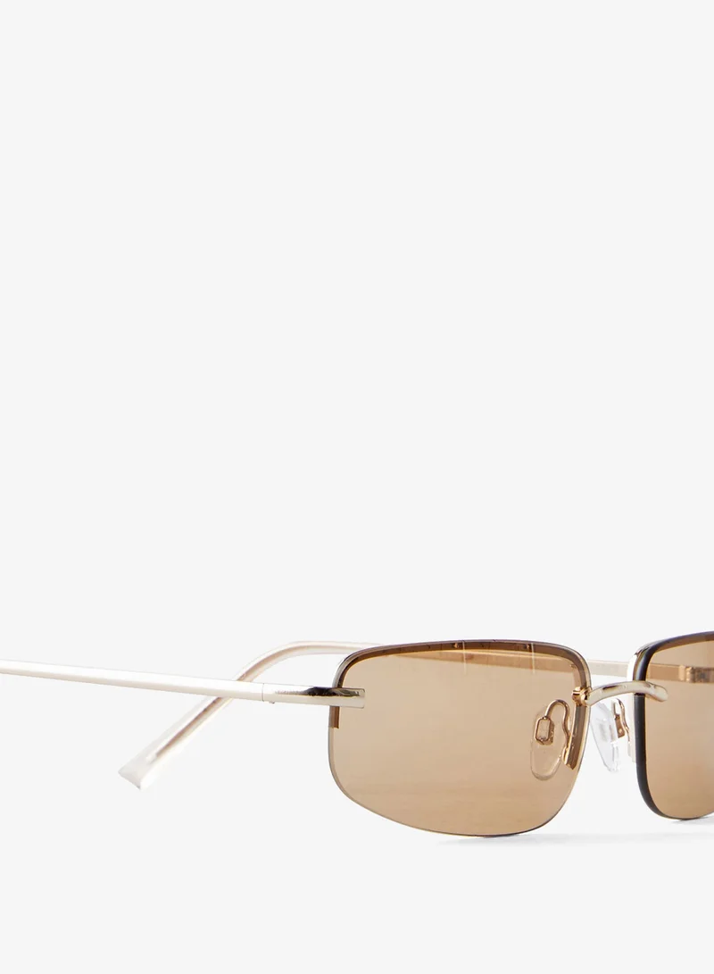 روبي Reece Rimless Metal Sunglasses