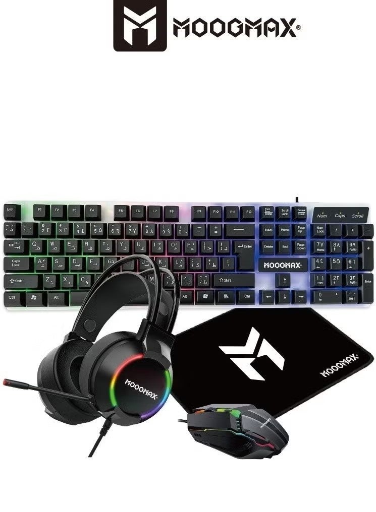 موج ماكس Moogmax 4-in-1 Gaming Kit