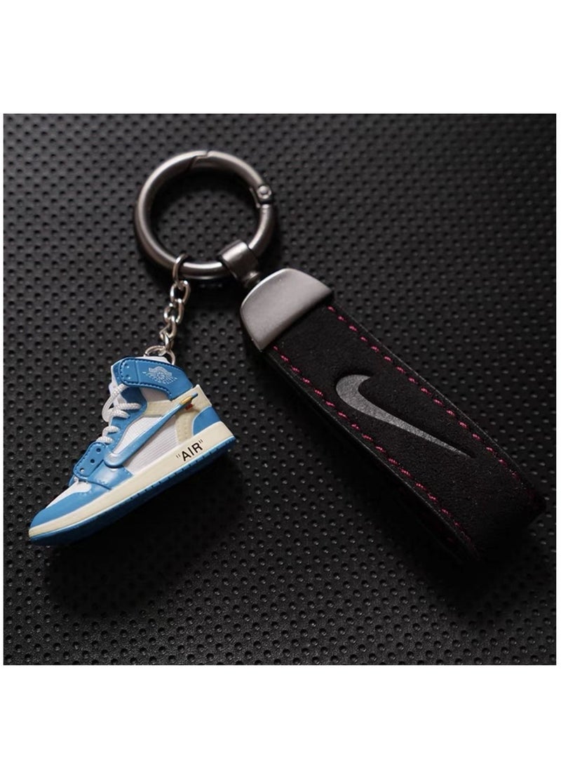 keychain mini basketball shoes package pendant gift WB