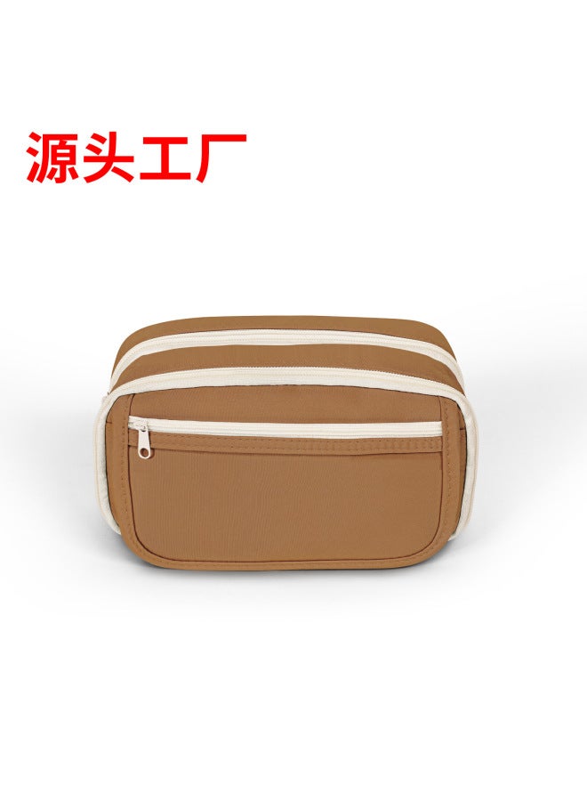 Custom Pencil Case Source Nine-layer Flip Pencil Case, Simple Large-capacity Stationery Box, High-aesthetic Student Pencil Bag