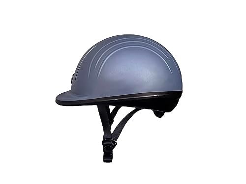 TuffRider Starter Basic Horse Riding Helmet | Comfortable Protective Equestrian Head Gear - SEI Certified -Gray - M - Image 3