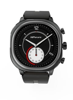 HiFuture HiFuture AIX Lite Dual Core Smartwatch with Extra Belt, 1.43" AMOLED Display, Gorilla Glass, Wireless Calling, 10 Days Battery, Sports Modes, Syntra AI Health Monitoring, 1 ATM Waterproof  - Image 1