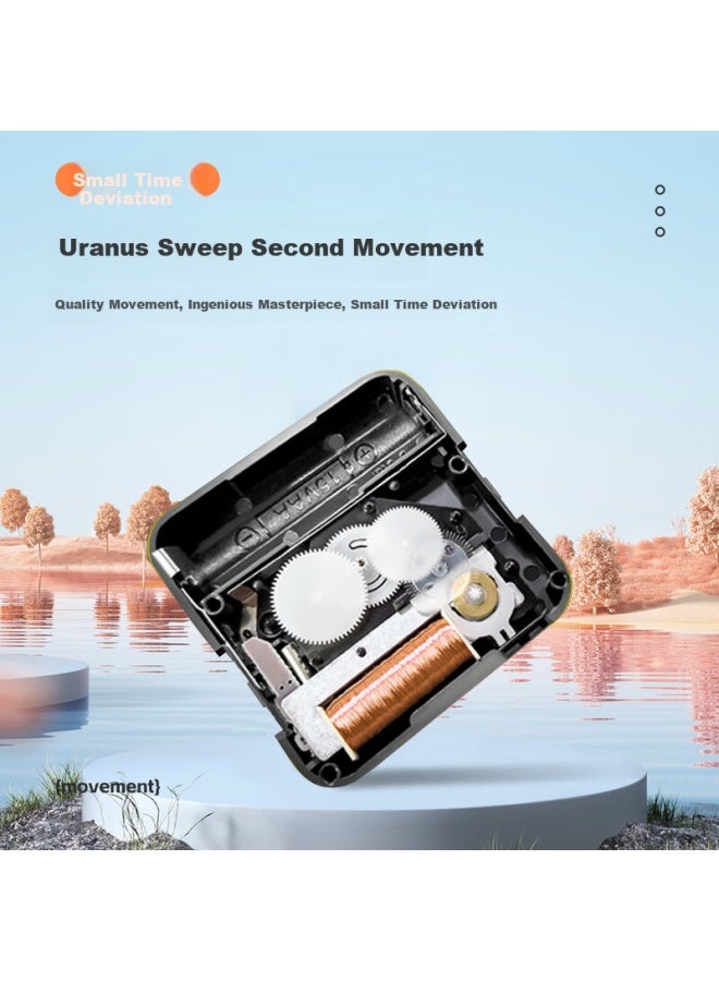 Telesonic Wall Clock For Home Living Room, Simple Electronic Quartz Clock Decorative Wall Clock 30Cm - Image 3