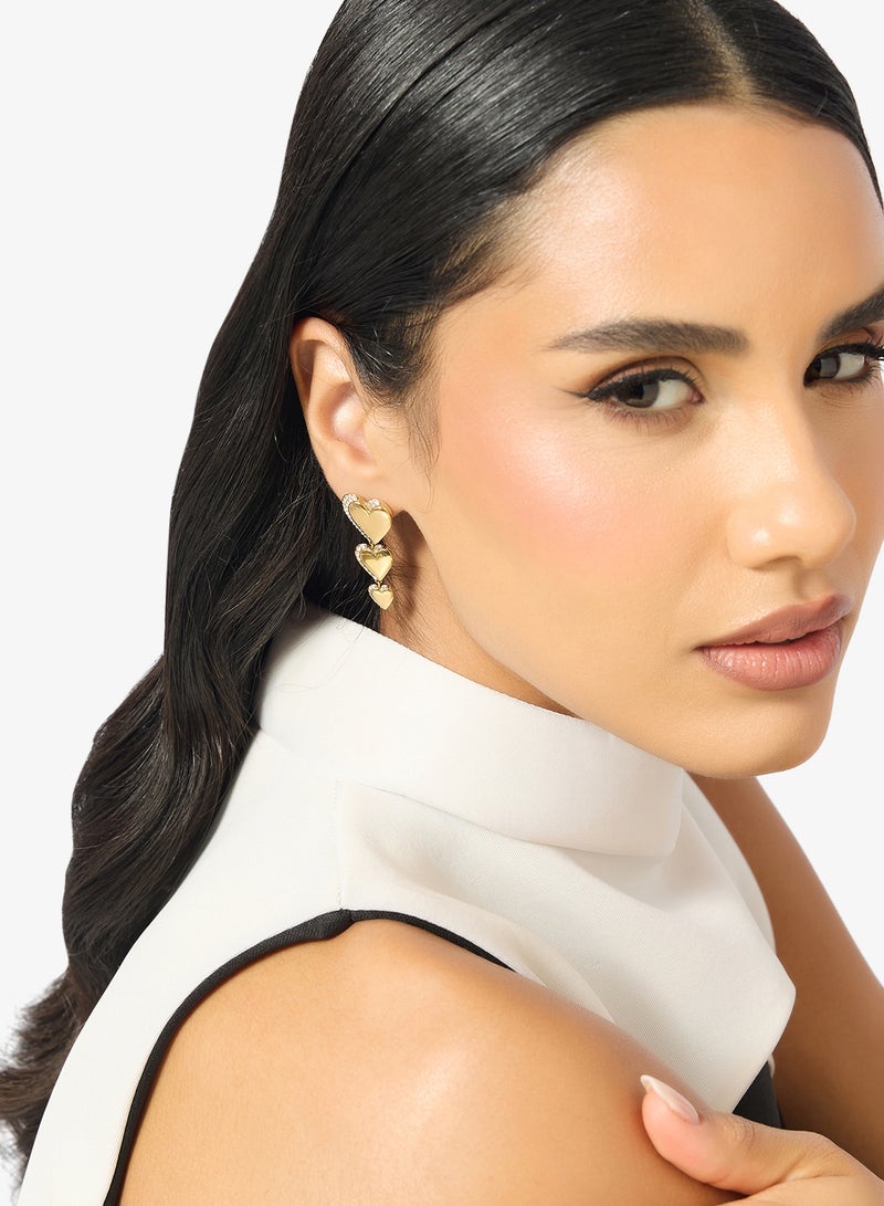 جس أقراط متدلية قلوب متعددة - Image 4