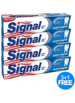 Signal Toothpaste Cavity Fighter 4*120ML  - Image 2