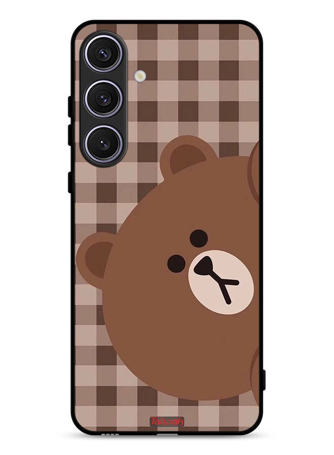 Tolwak Samsung Galaxy S25 FE Protective Case Cover Teddy Bear - Image 1