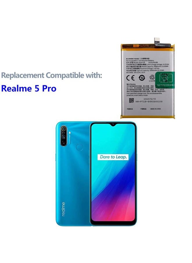SWARK Battery BLP729 Compatible with Realme C3 & Realme C21Y & Realme C21& Realme 5 & Realme C11 with Tools - Image 4