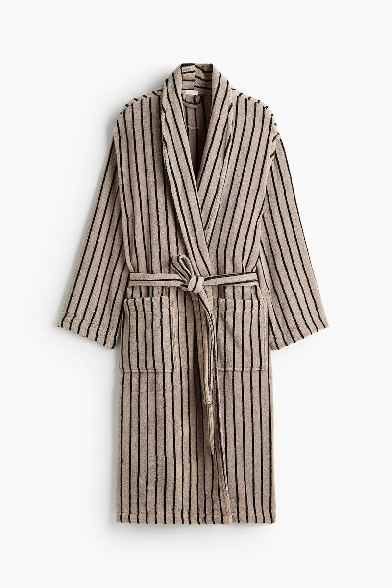 H&M Cotton terry dressing gown