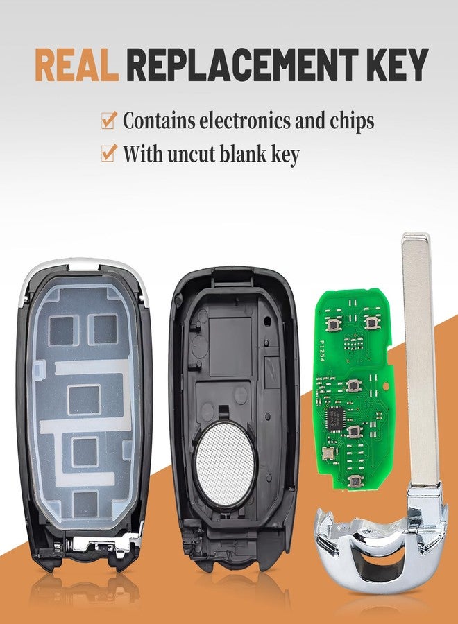Keyecu Replacement Smart Remote Car Key Fob for Chevrolet Equinox Blazer Trailblazer Traverse 2021-2024 HYQ4AS 1551A-4AS 315MHz ID46Chip 5 Buttons - Image 5