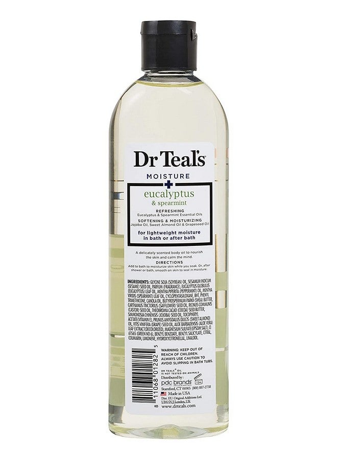 دكتور تيل مجموعة هدايا متنوعة من زيوت الاستحمام والجسم من دكتور تيلز (عبوة من 3 قطع، 8.8 أونصة) - زيت الأوكالبتوس المنعش، وزبدة الشيا الغنية جدًا، وزيت جوز الهند المغذي - زيوت عطرية ترطب البشرة وتخفف التوتر - Image 3